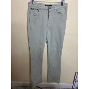 Lauren Ralph Lauren Womens Sage Green Straight Leg Stretch Pants Size 8 Olive